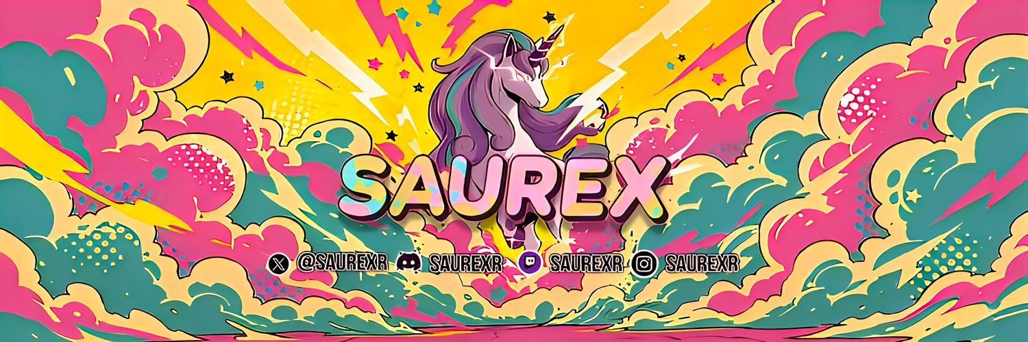 SAUREX 🌸🦕 banner