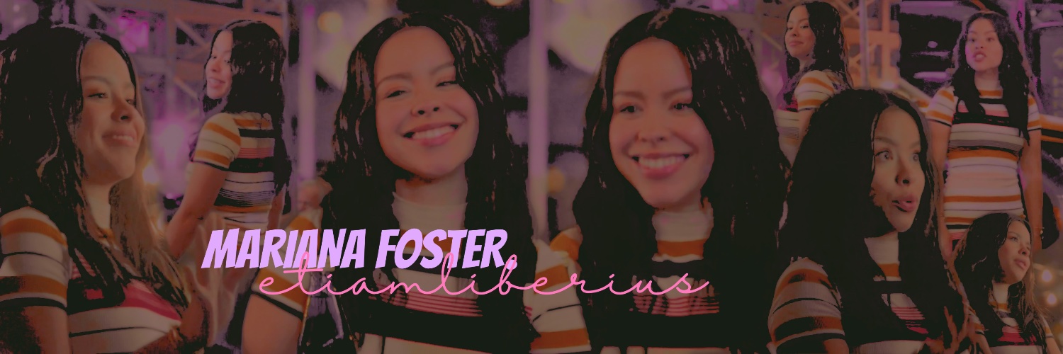 ‍ ‍* ╱ 𝑴𝑨𝑹𝑰𝑨𝑵𝑨 𝑭𝑶𝑺𝑻𝑬𝑹 .ᐟ banner