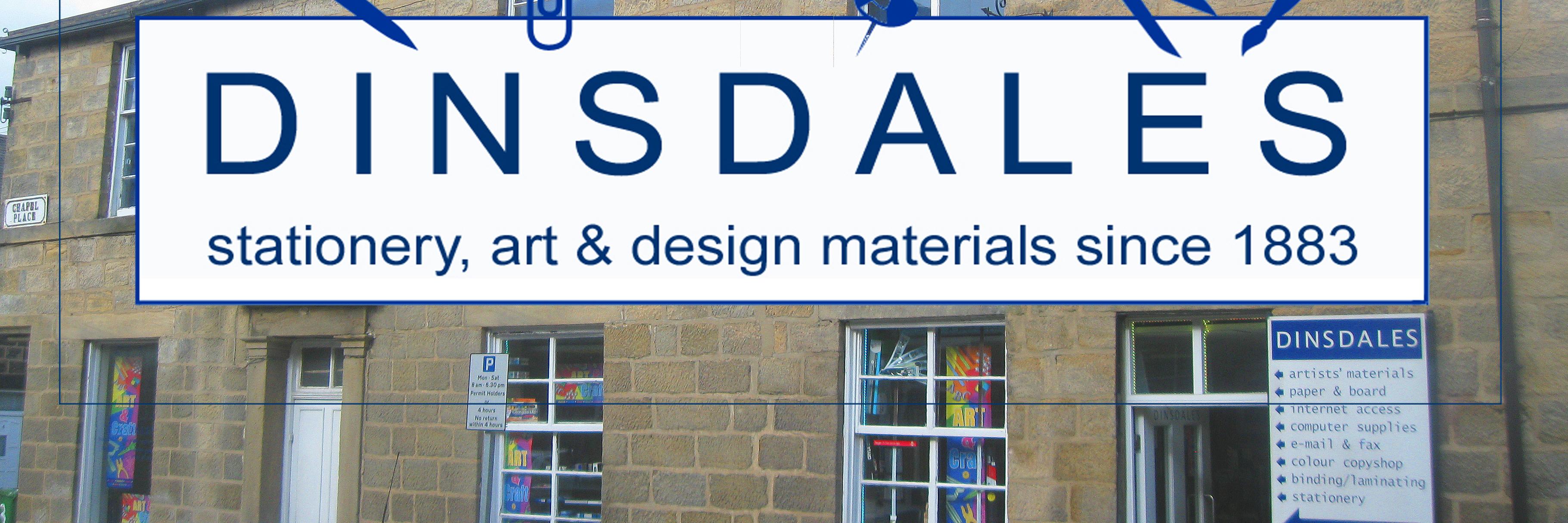 Dinsdales Art Shop banner