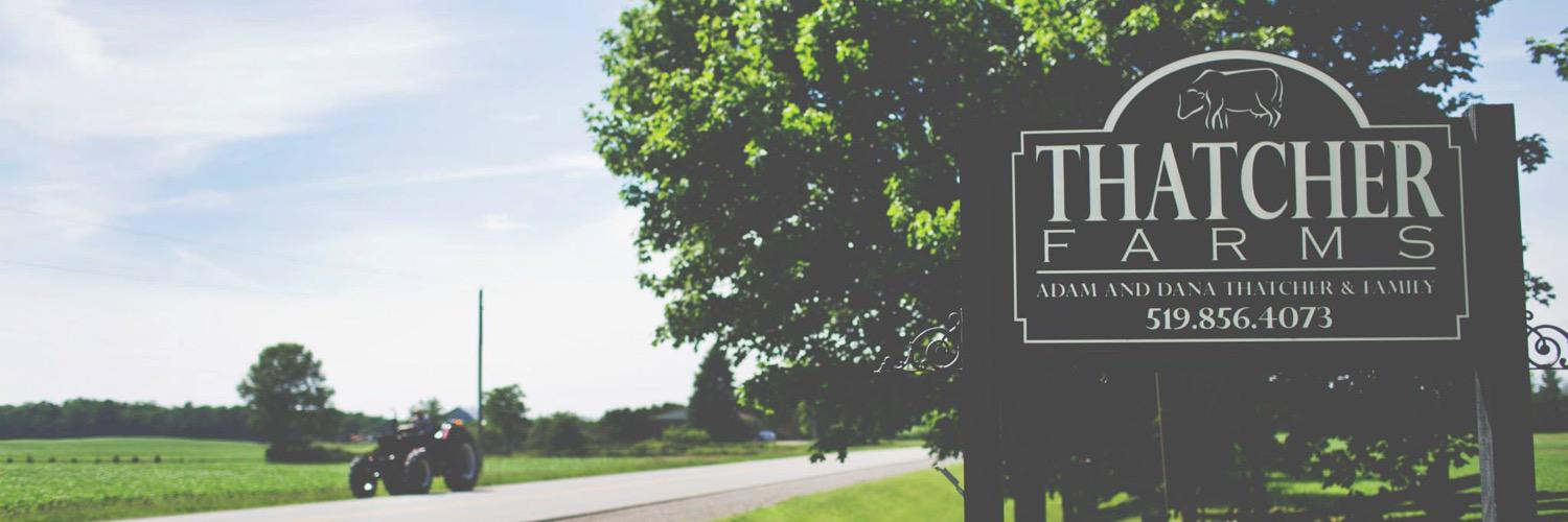 Thatcher Farms banner