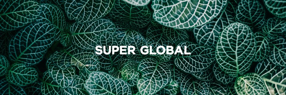 Super Global was here banner