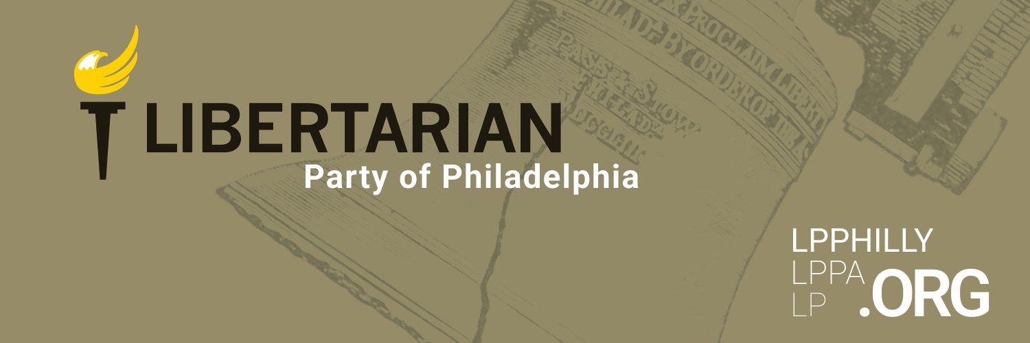 Libertarian Party of Philadelphia banner