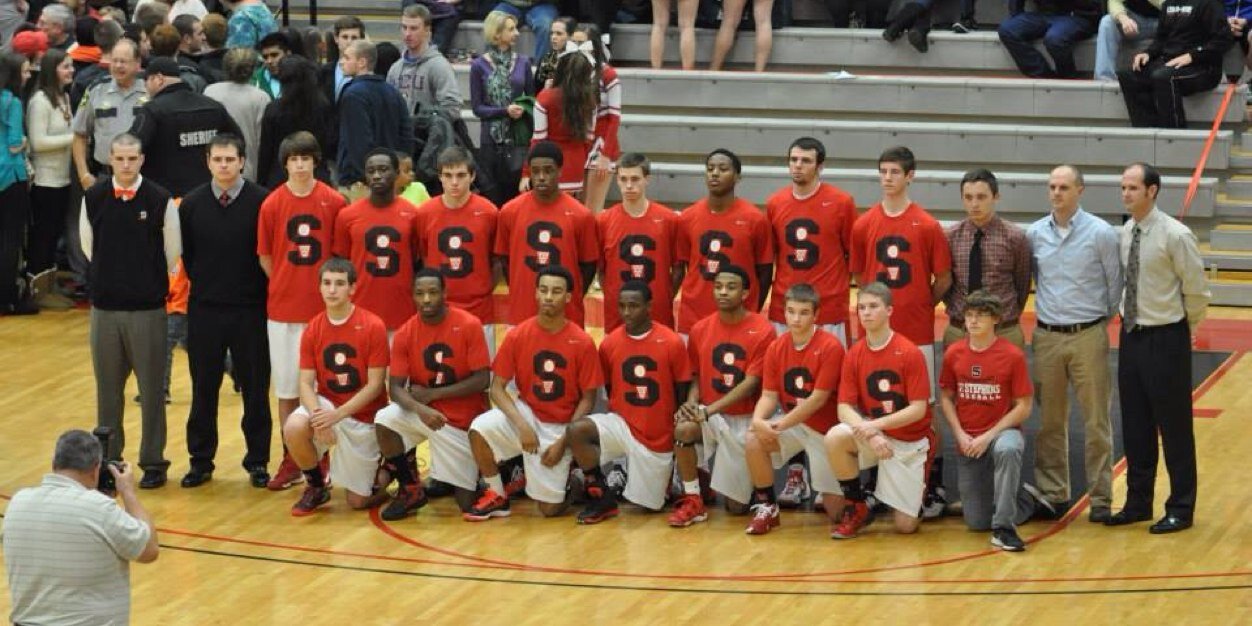 SSHS Basketball banner