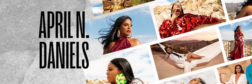 April N. Daniels banner