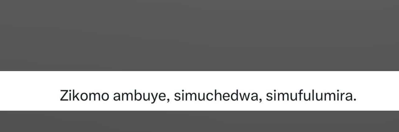 Chitsakabele 🇿🇲 🇲🇼 🇲🇿 banner
