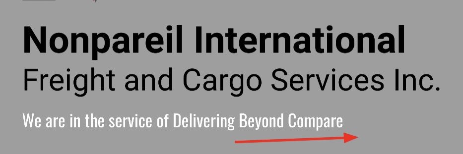 Nonpareil International banner