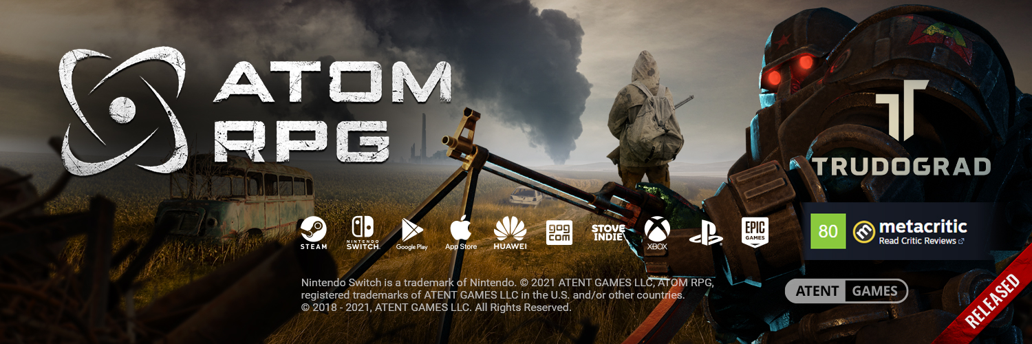 ATOM RPG - DEV BLOG banner