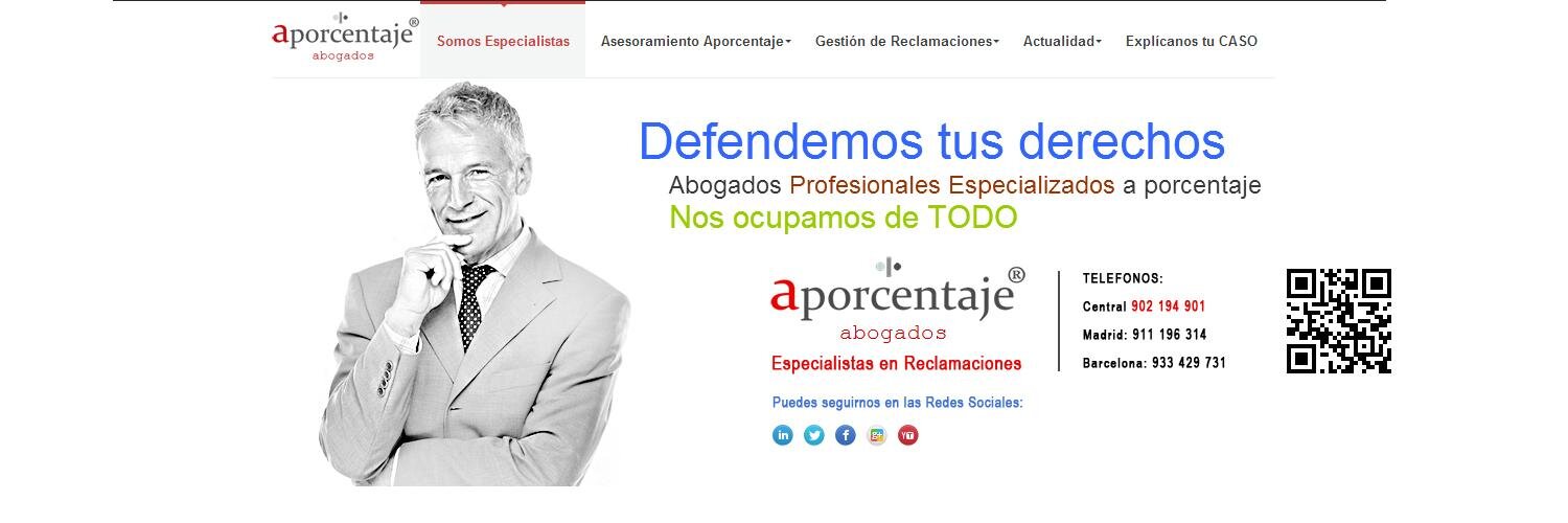 Abogados aporcentaje banner