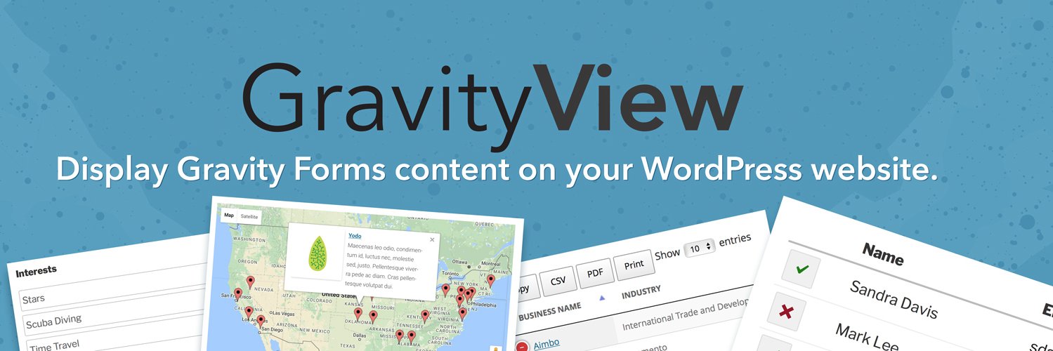 GravityView banner