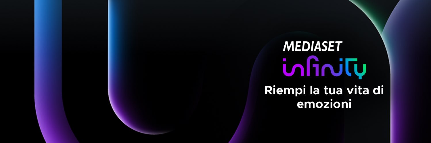 Mediaset Infinity banner