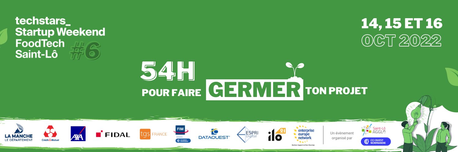 Startup Weekend Saint-Lô 2022 banner