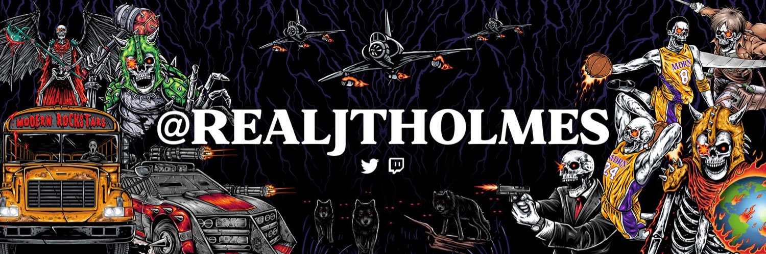 JT HOLMES's banner