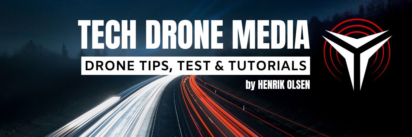 TECH DRONE MEDIA by Henrik Olsen banner