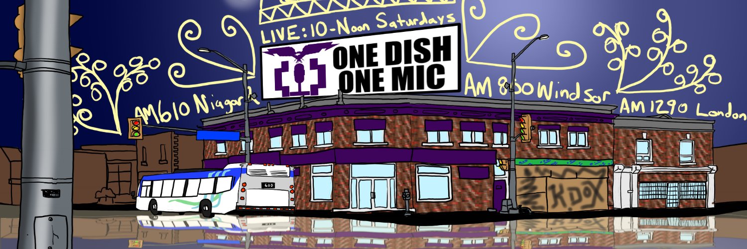 One Dish One Mic Radio - Saturdays from 10am-Noon banner