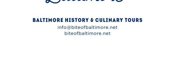 BiteOfBaltimore Profile Banner