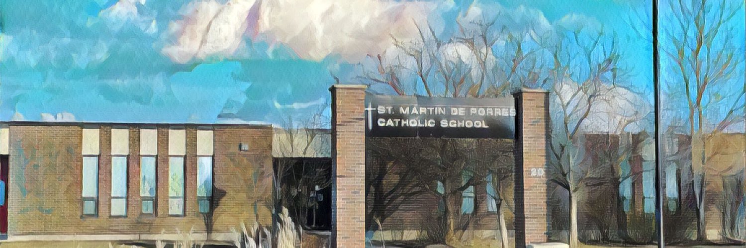 St. Martin de Porres School banner