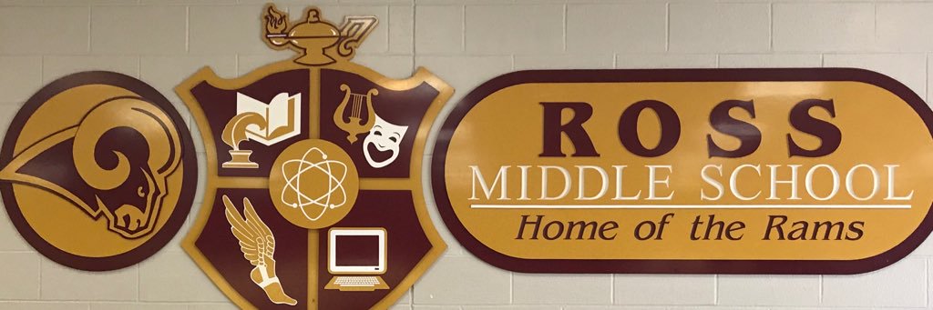 Ross Middle School banner