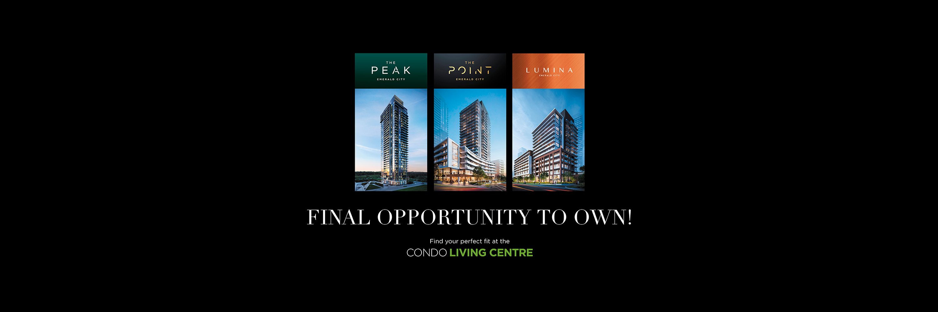 Emerald City Condos banner