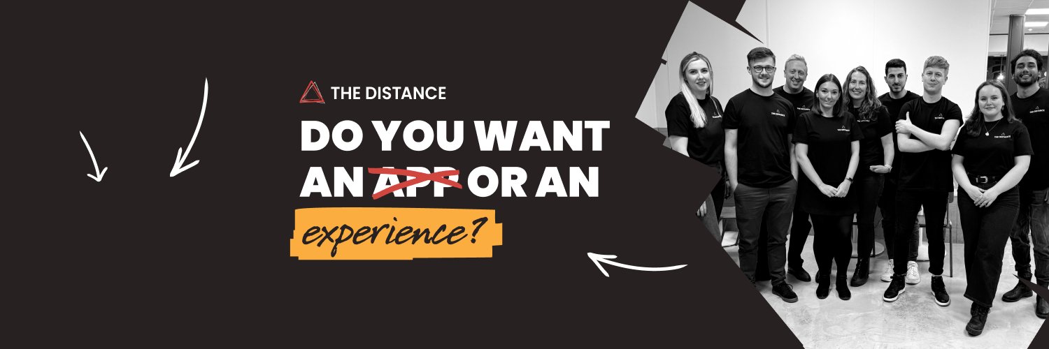 The Distance App Developers banner