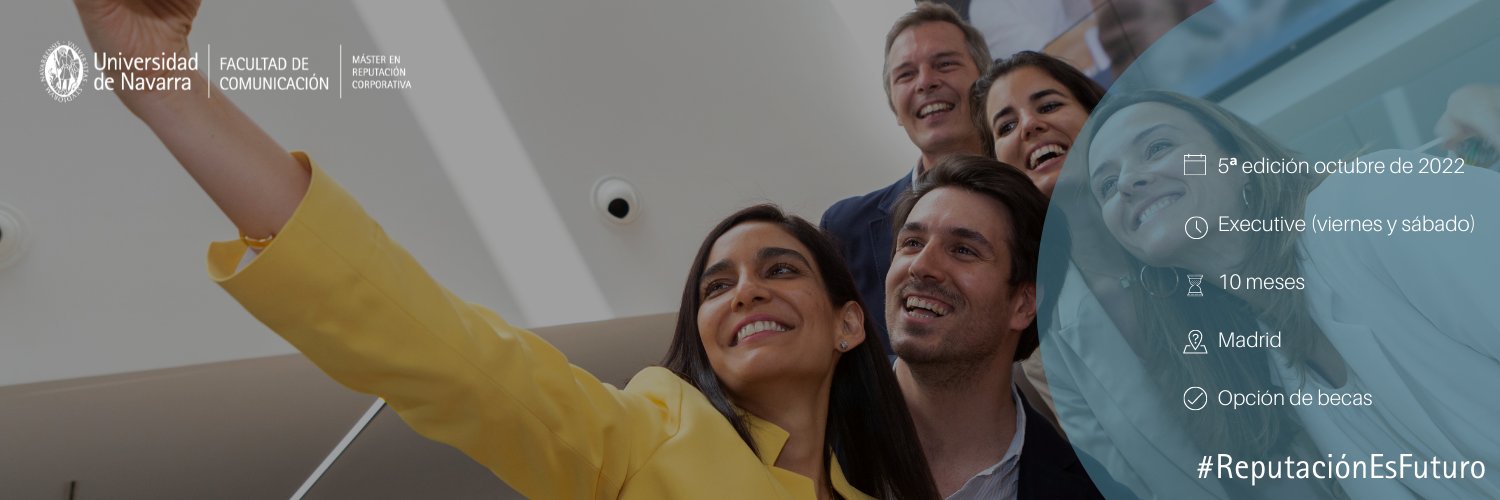 Máster Reputación MERC UNAV banner