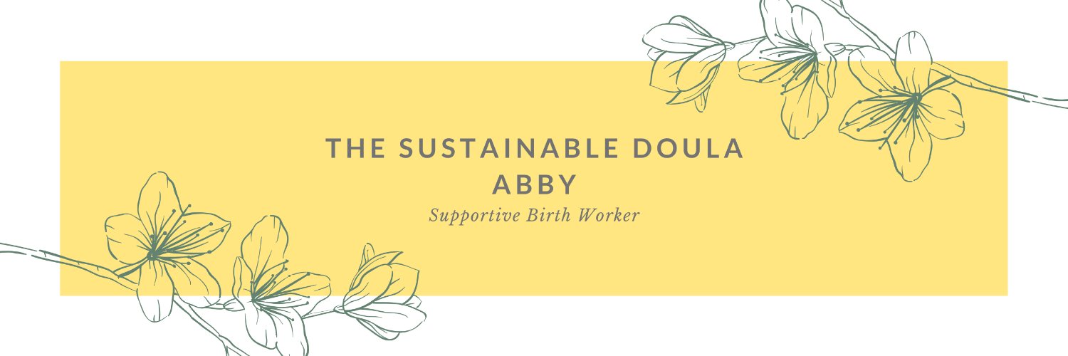 The Sustainable Doula, Abby banner