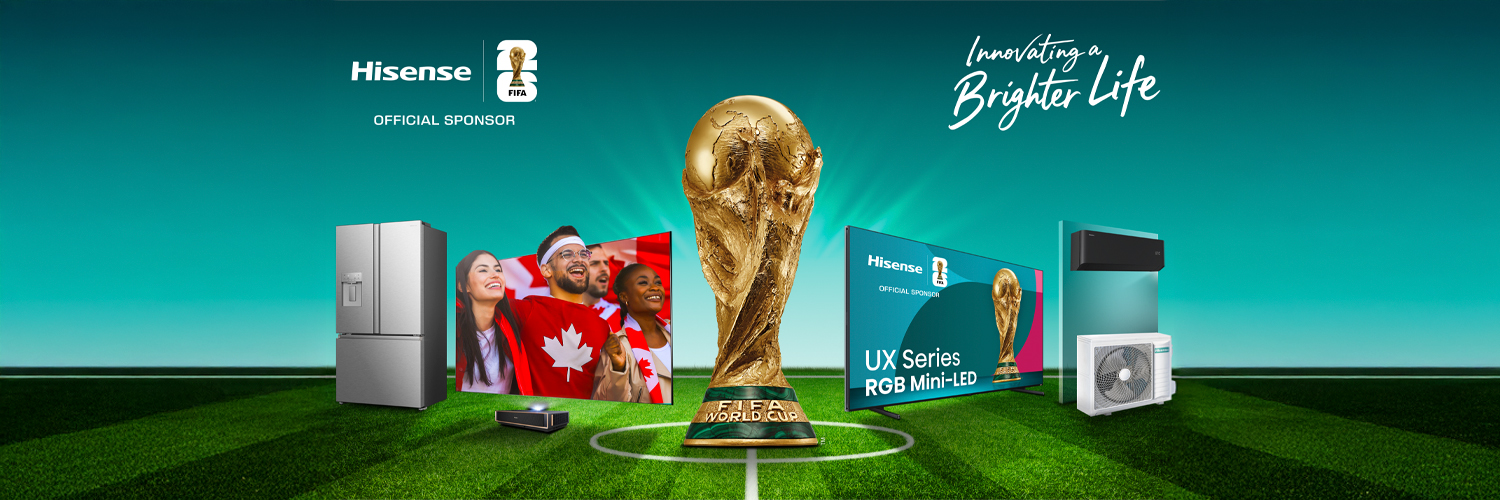 Hisense Canada banner