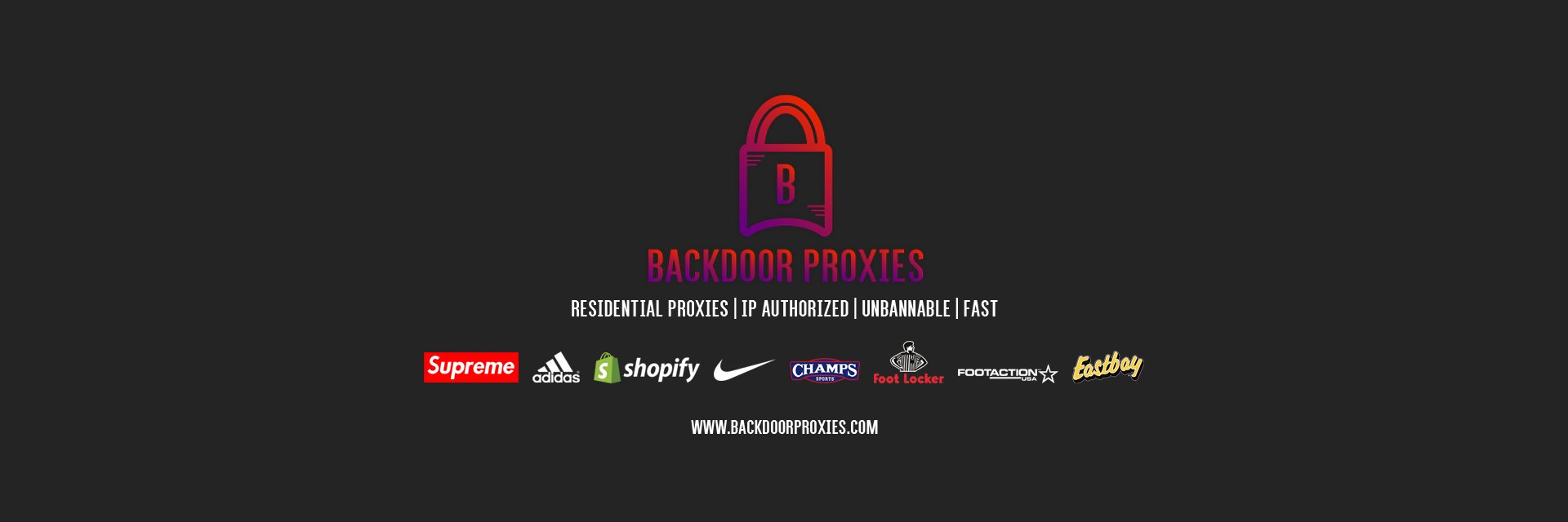 Backdoor Proxies banner