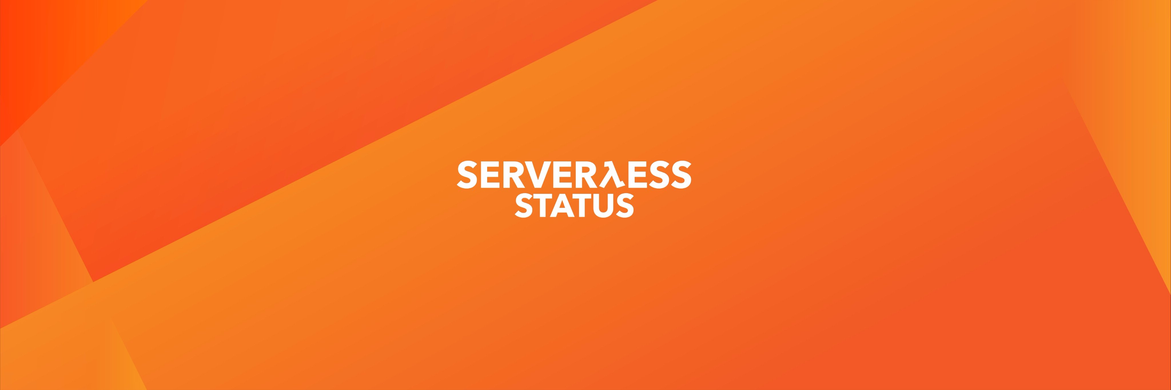 Serverless Status banner