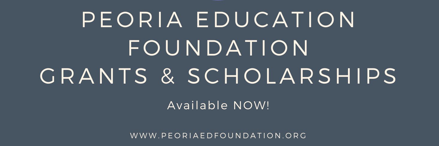 Peoria Ed. Fnd. banner