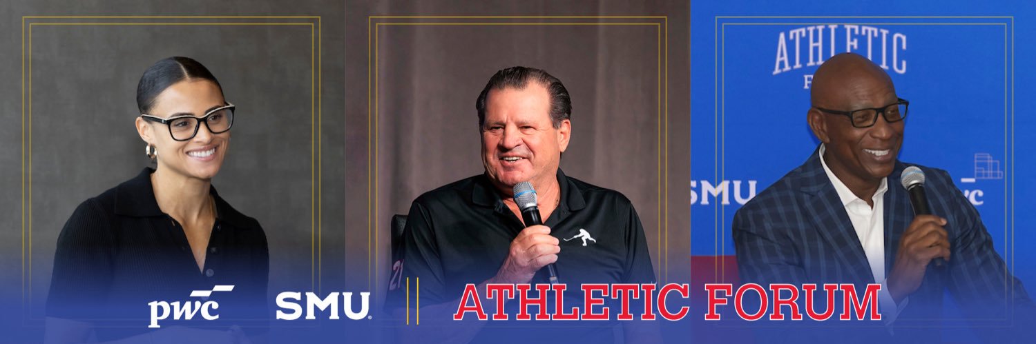 SMU Athletic Forum banner