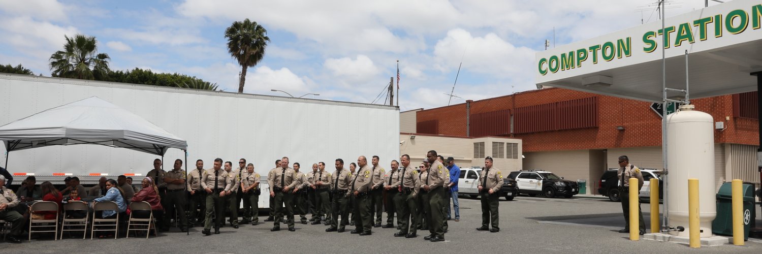 LASD Compton Station banner