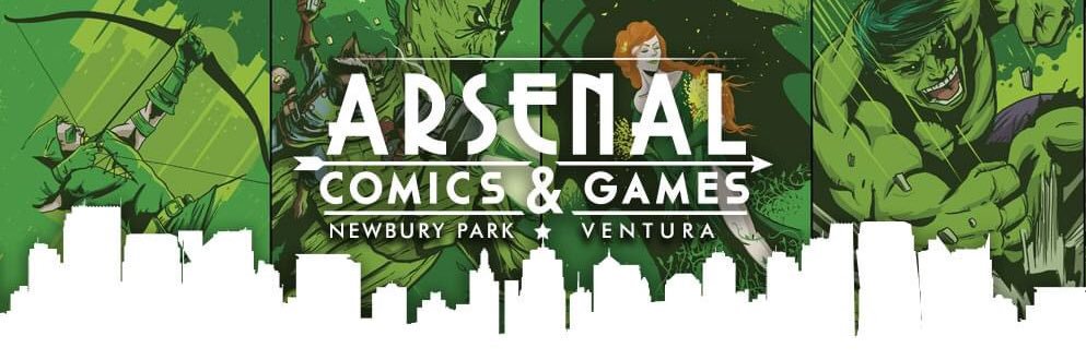 Arsenal Comics & Games banner