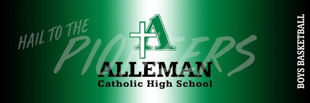 Alleman Basketball banner