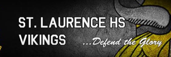 St. Laurence Girls Volleyball banner