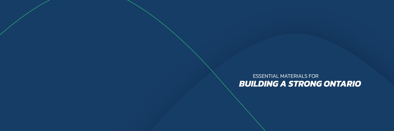 Ontario Stone, Sand & Gravel Association (OSSGA) banner