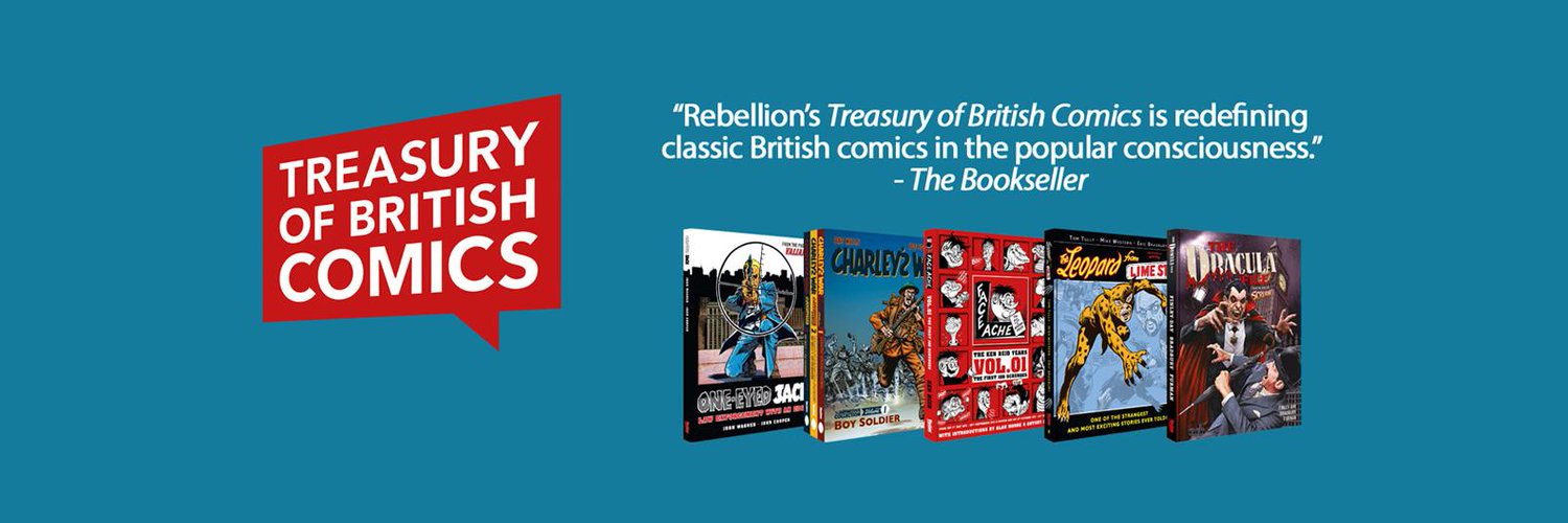 Treasury of British Comics Profile Banner