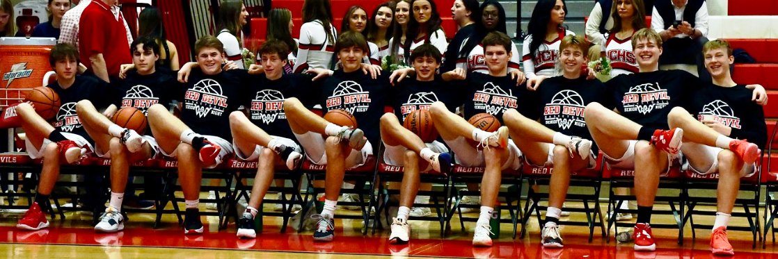 Hinsdale Central Boys Basketball banner
