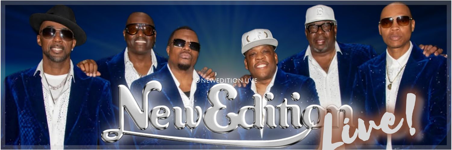 New Edition Live's banner