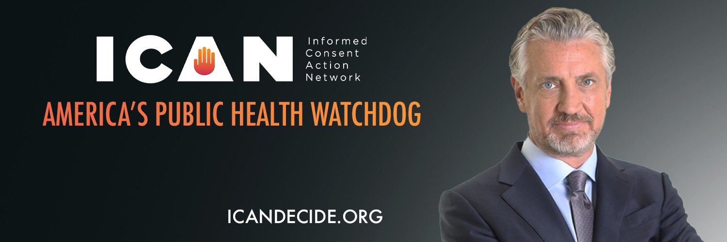 ICAN - Informed Consent Action Network's banner