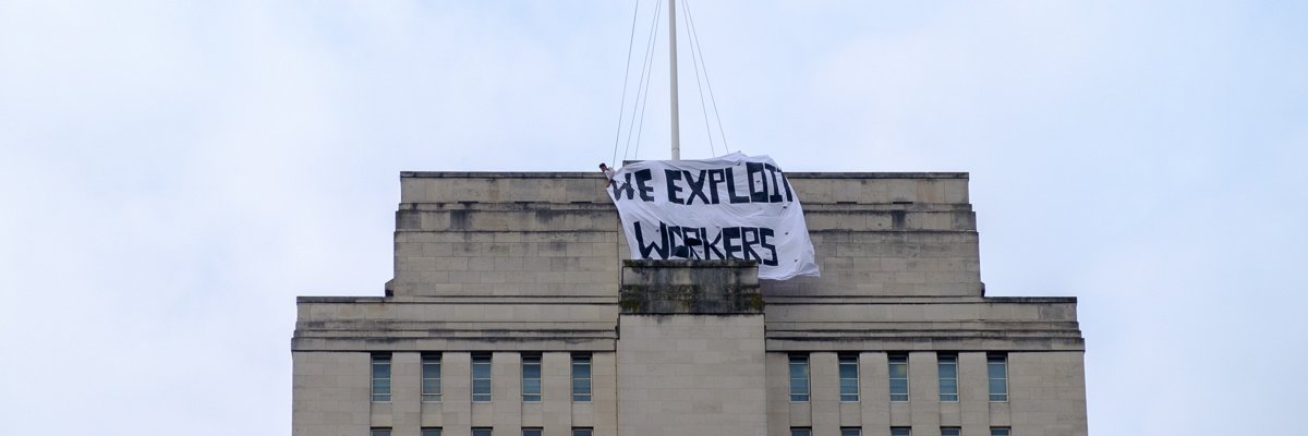 BOYCOTT SENATE HOUSE banner