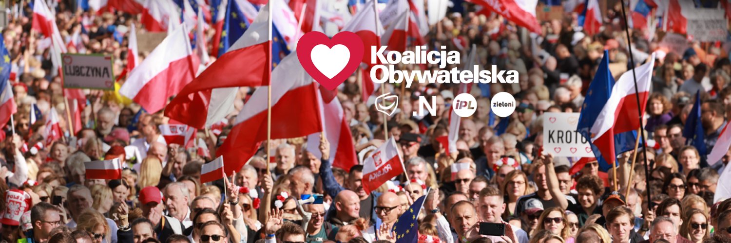 Koalicja Obywatelska 🇵🇱✌️'s banner
