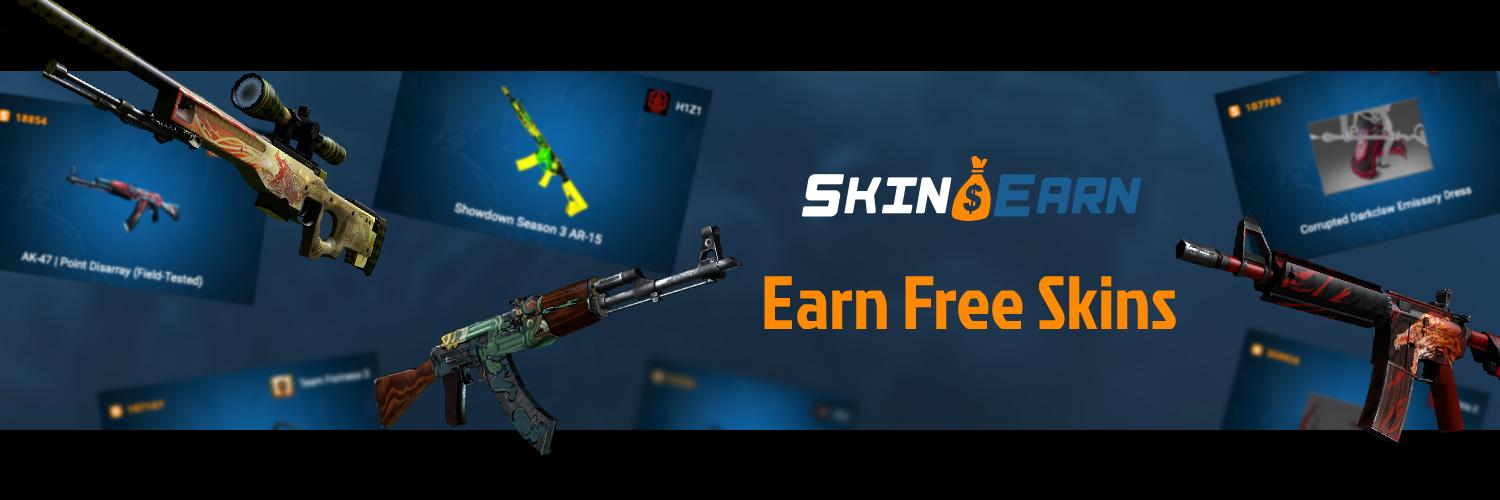 SkinEarn's profile banner image
