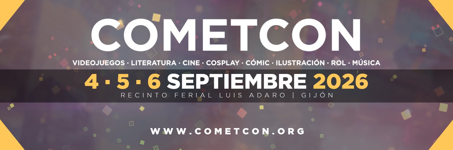 CometCon Asturias banner