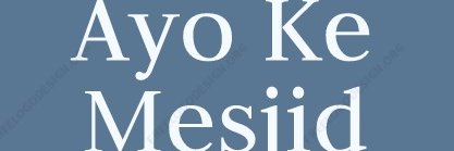 ayokemesjid's profile banner image