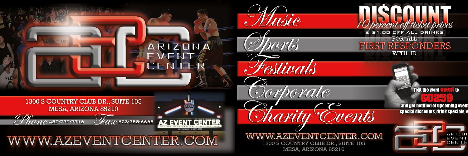 AZ Event Center banner
