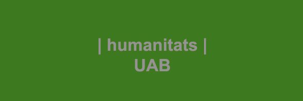 Humanitats UAB banner