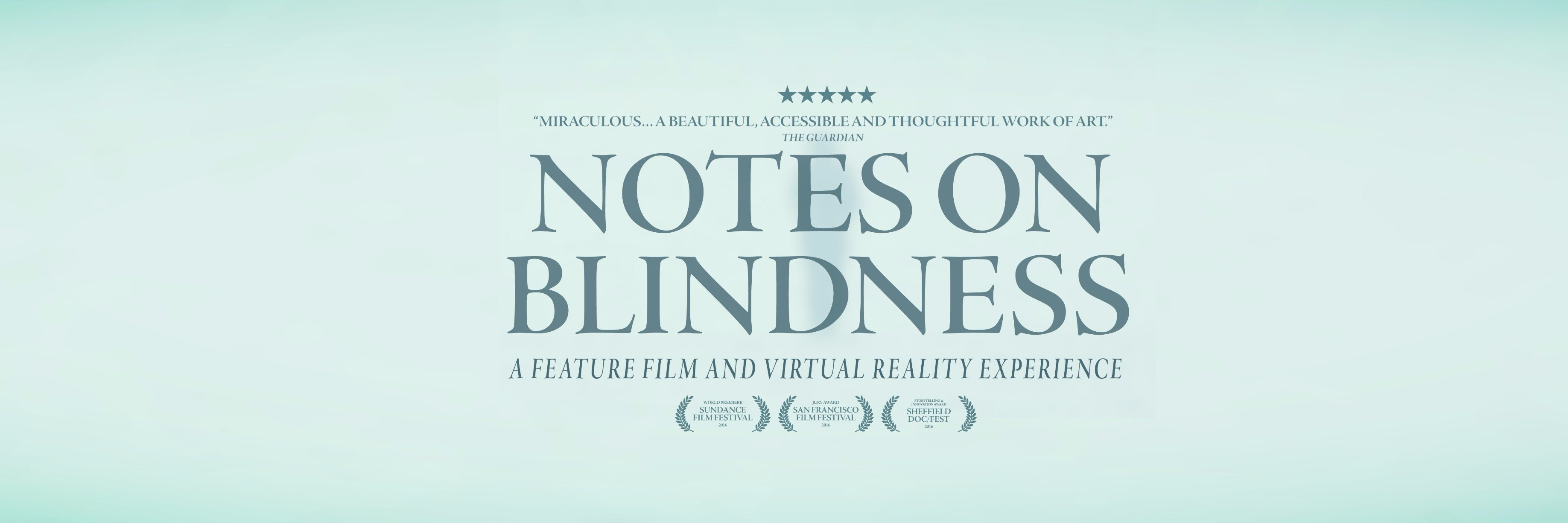 Notes on Blindness banner