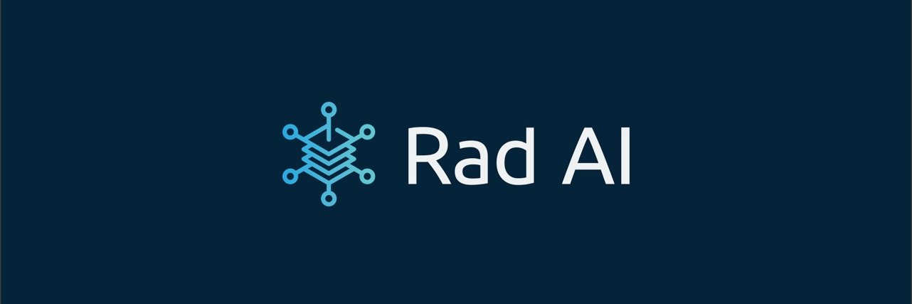 Rad AI's banner