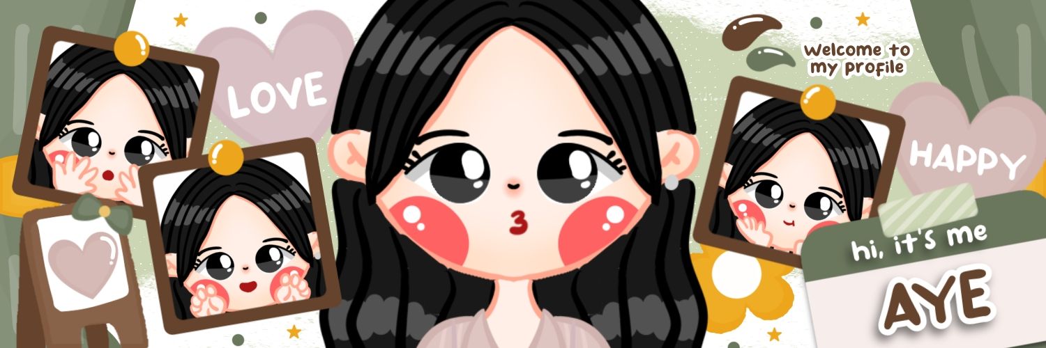 aye ༘♡ sell vote kpop banner