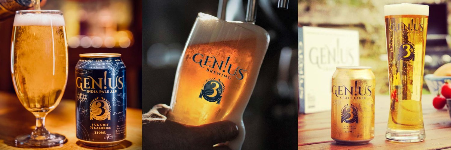 Genius Brewing banner